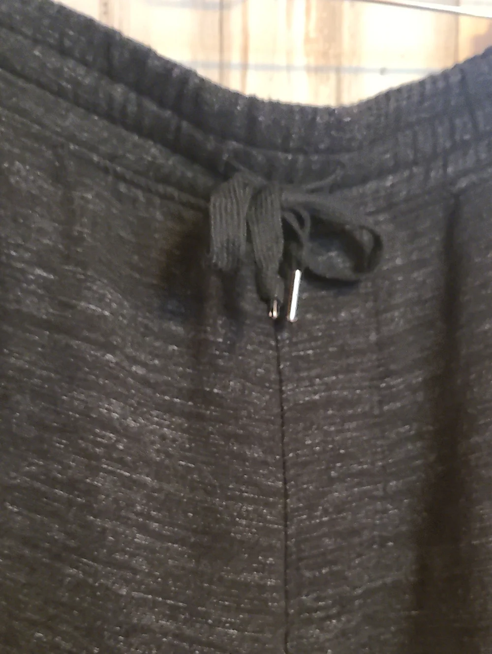 90 Degrees By Reflex Men's Black Jogger Pants with Drawstring Waist
